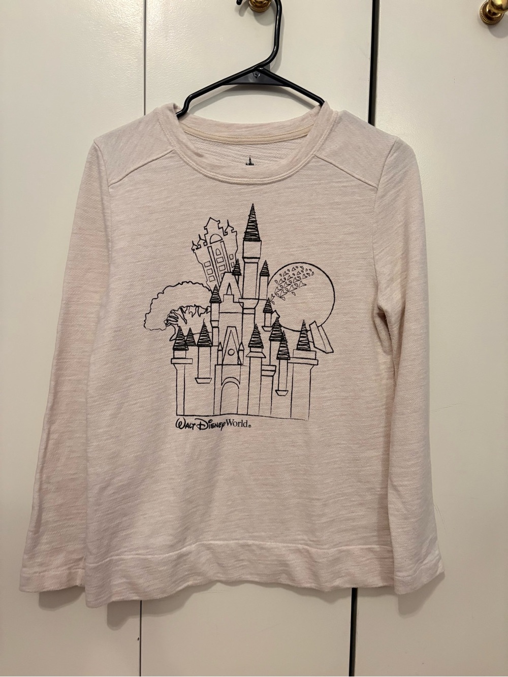 Walt Disney World Icons Crewneck Sweatshirt - Authentic Disney Parks Merchandise